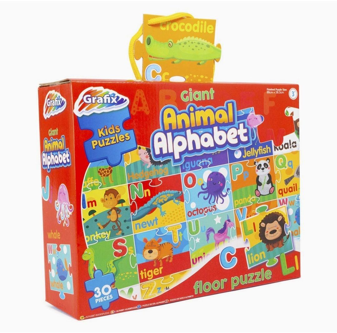 Grafix Giant Animal Alphabet Puzzles