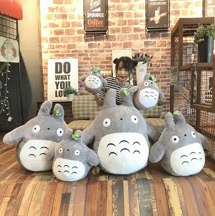 Gấu bông Totoro lông nhạt