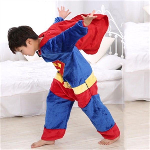 Bộ đồ liền thân hình thú trẻ em - SuperMan