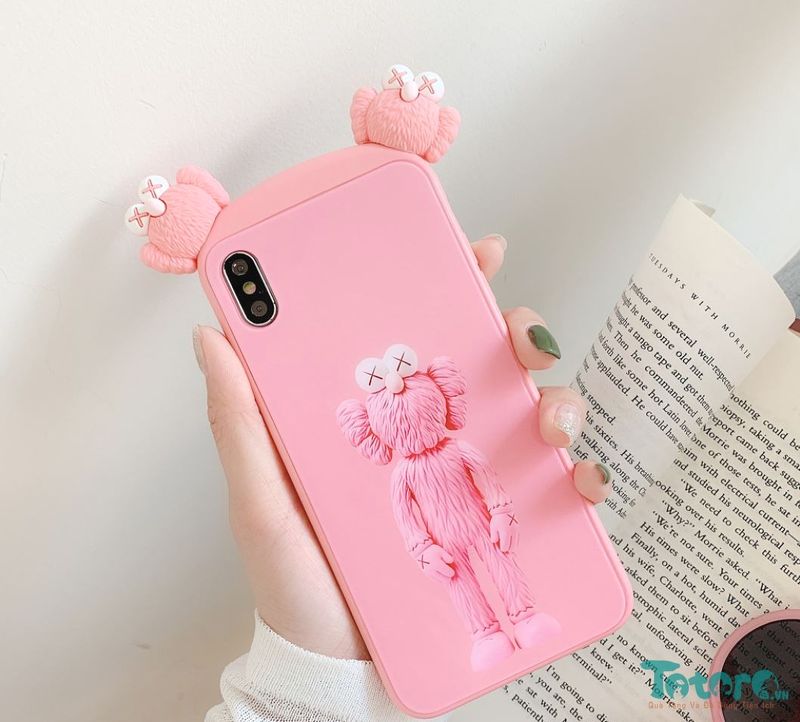 Mua Bộ 2 Ốp Điện Thoại TPU Mềm Hình Gấu Kaws Lotso Melody Kuromi Cinnamon  Edge 2 Món Cho Android iPhone 18W / 20W - Yeep