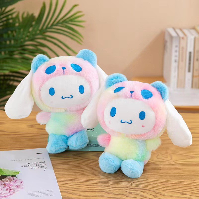 Thú bông Sanrio Cinnamorolls cosplay Panda lông mịn - 23cm