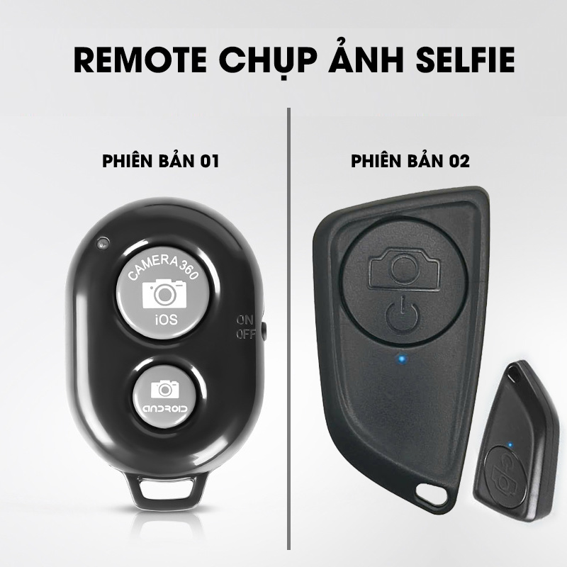Remote Điều khiển từ xa Chụp ảnh Bluetooth điện thoại Phụ kiện cho Tripod 3 Chân Giá đỡ Quay phim Video Chụp ảnh