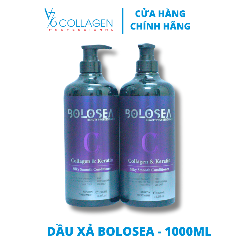 Dầu xả BOLOSEA sạch gàu 1000ml, kiềm dầu, sạch nhờn, cải thiện tình trạng nấm ngứa.