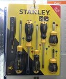 STANLEY Bộ tô vít 6 chi tiết STMT66679