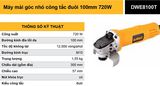 DEWALT Máy mài góc DWE8100T-B1