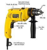 STANLEY Máy khoan động lực SDH600K-B1