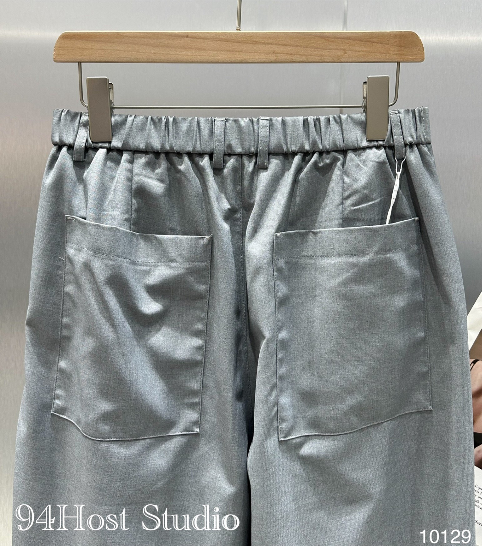 10129 Quần âu móc khoá 94host - Đen - Xl