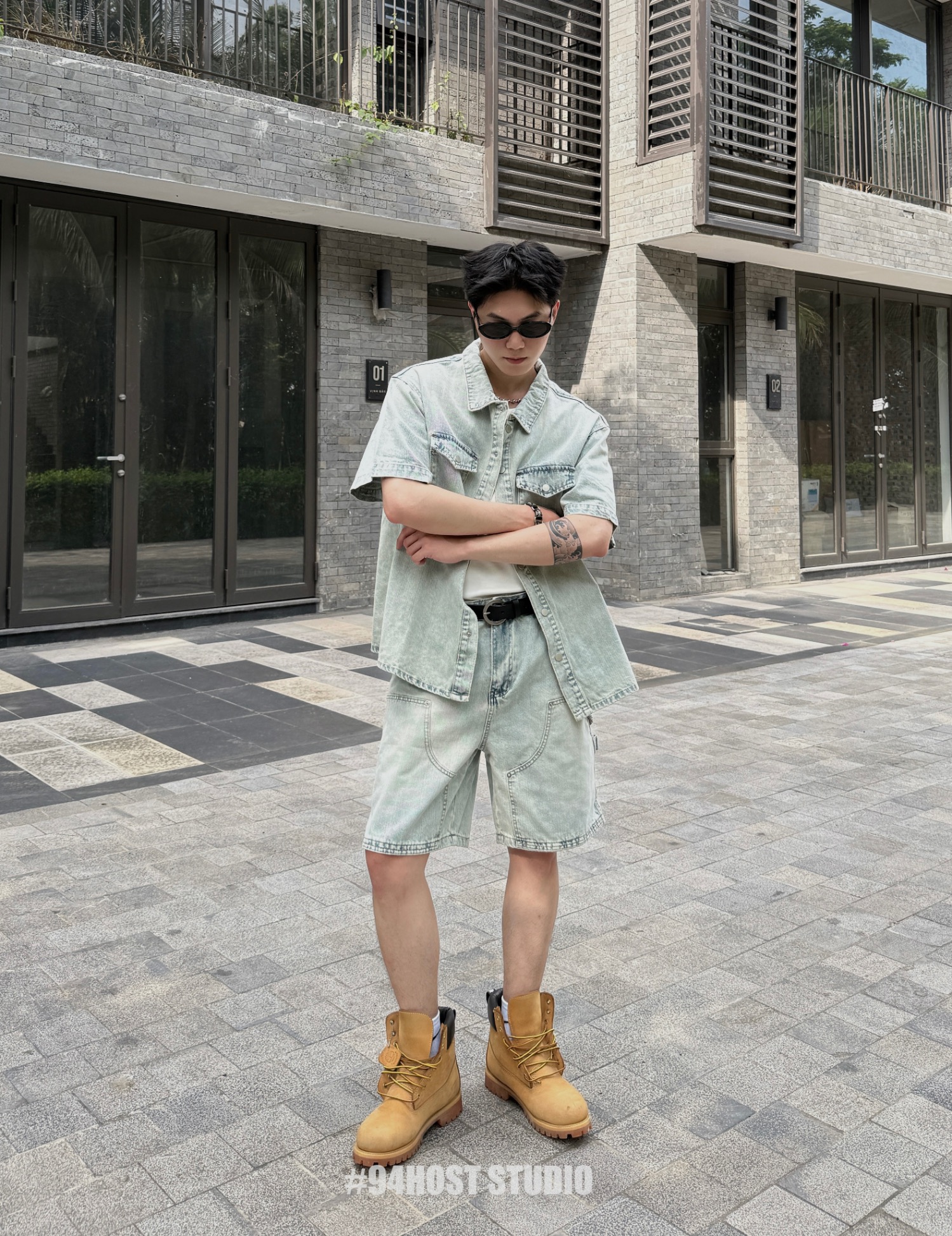 58327-1/25 Quần jeans ( của bộ )