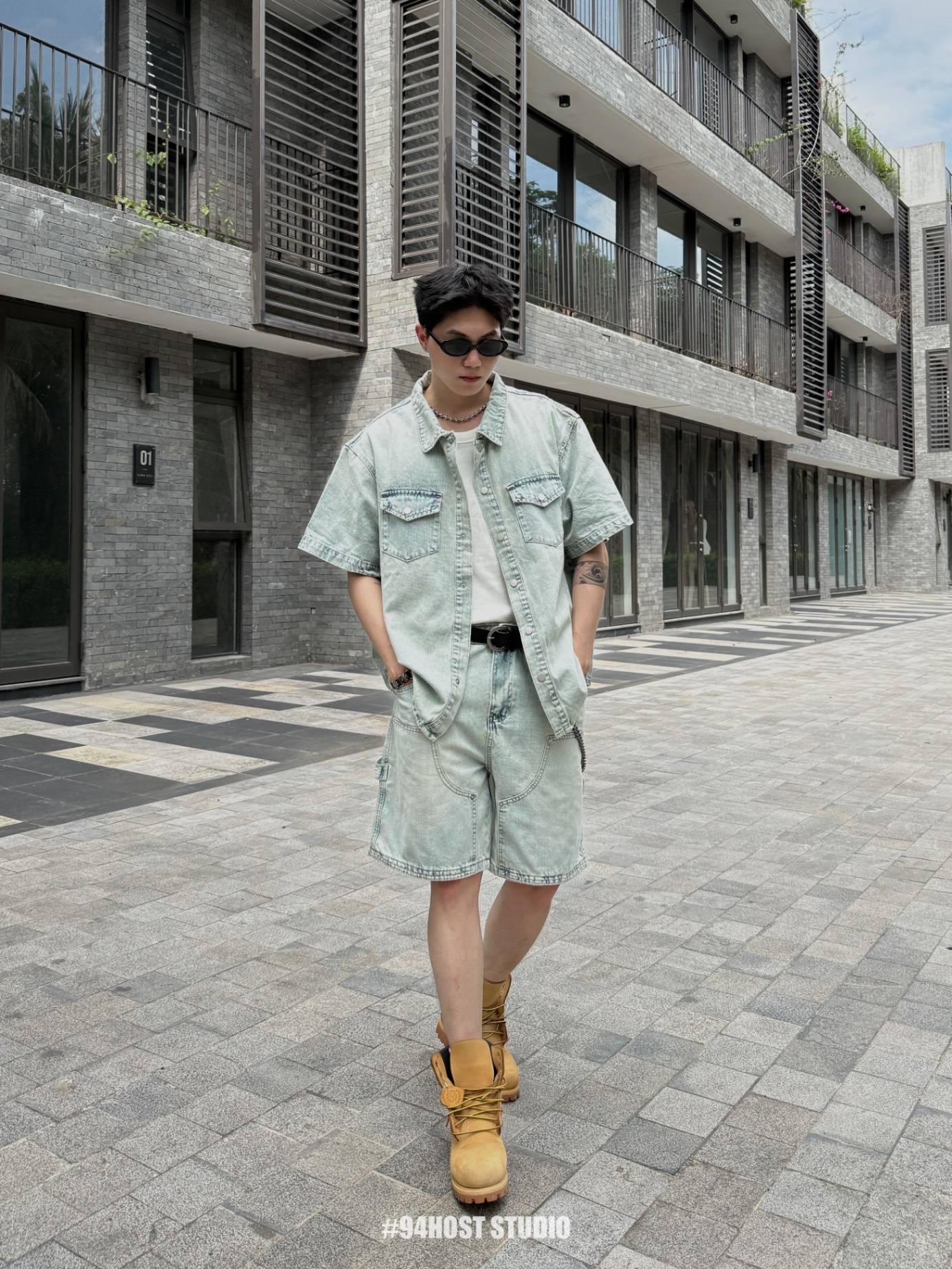 58327-1/25 Quần jeans ( của bộ )