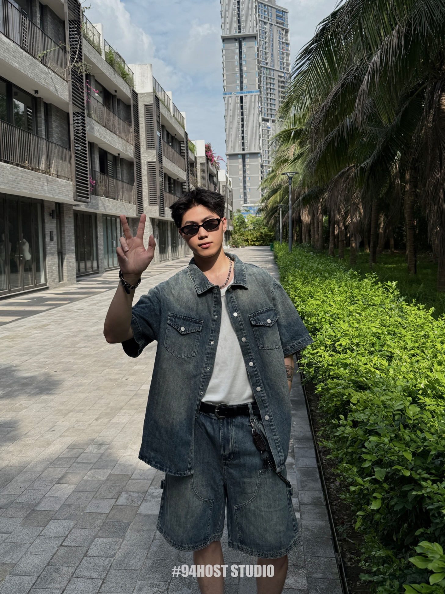 58327-1/25 Quần jeans ( của bộ )