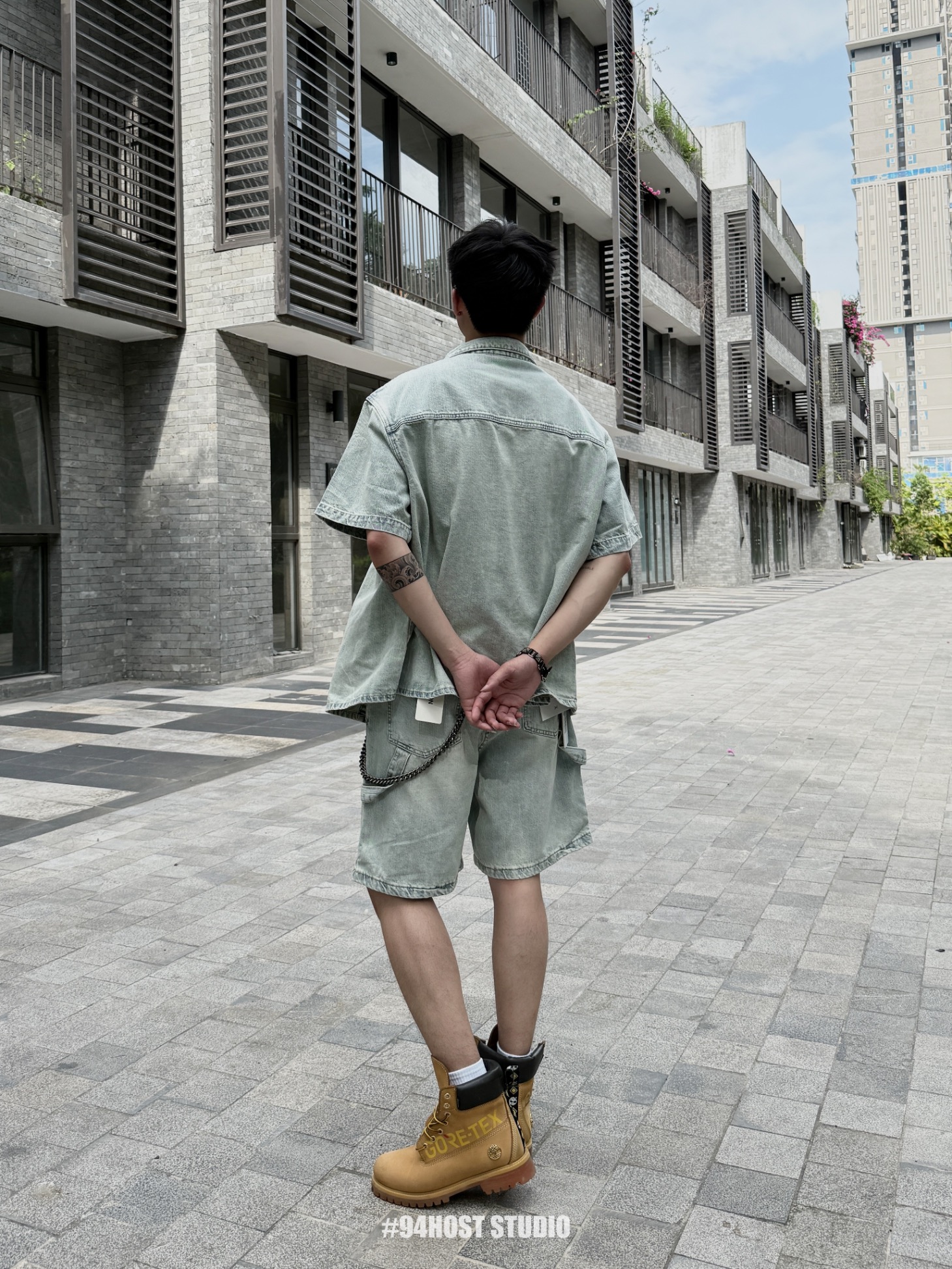 58327-1/25 Quần jeans ( của bộ )