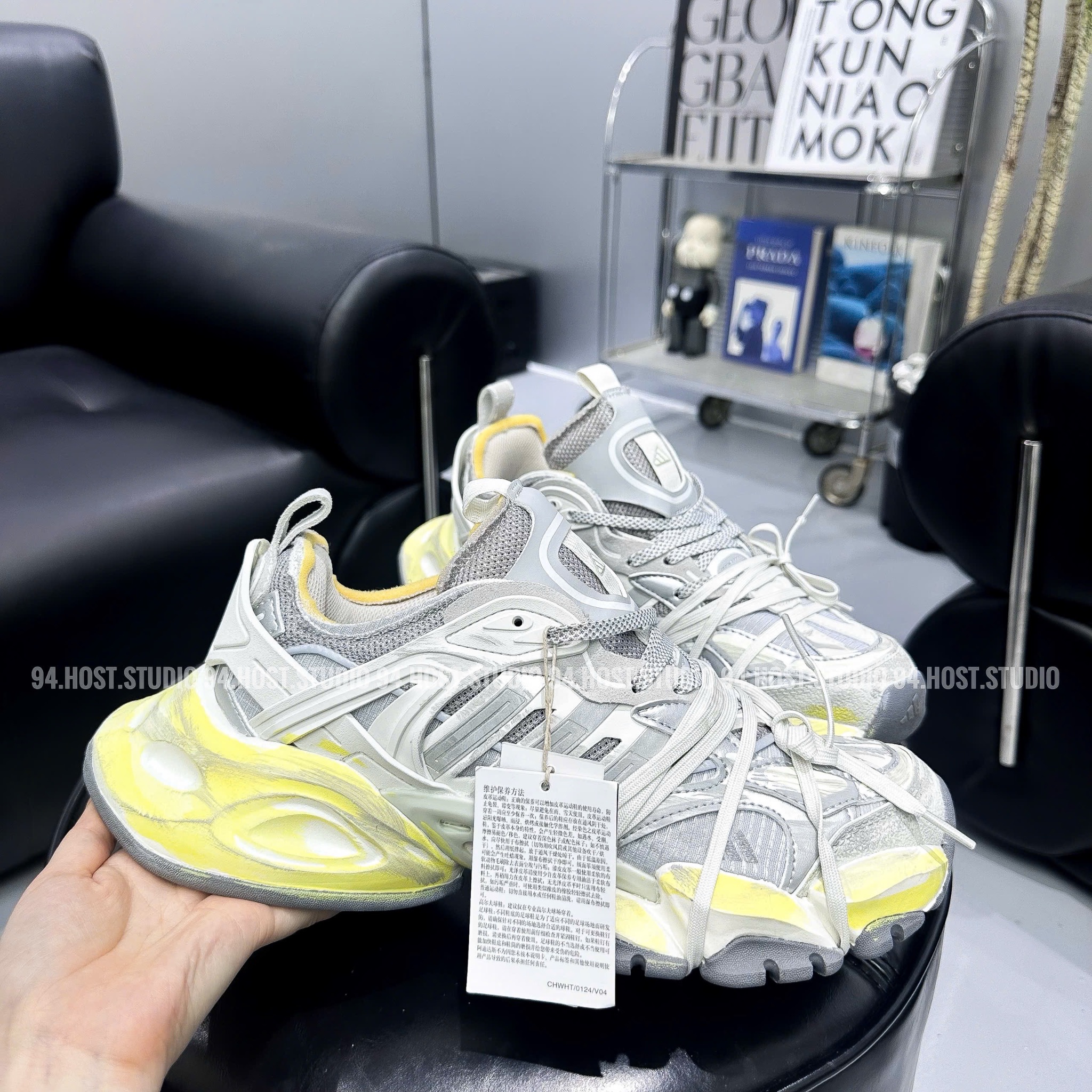 Adidas Vàng Xám