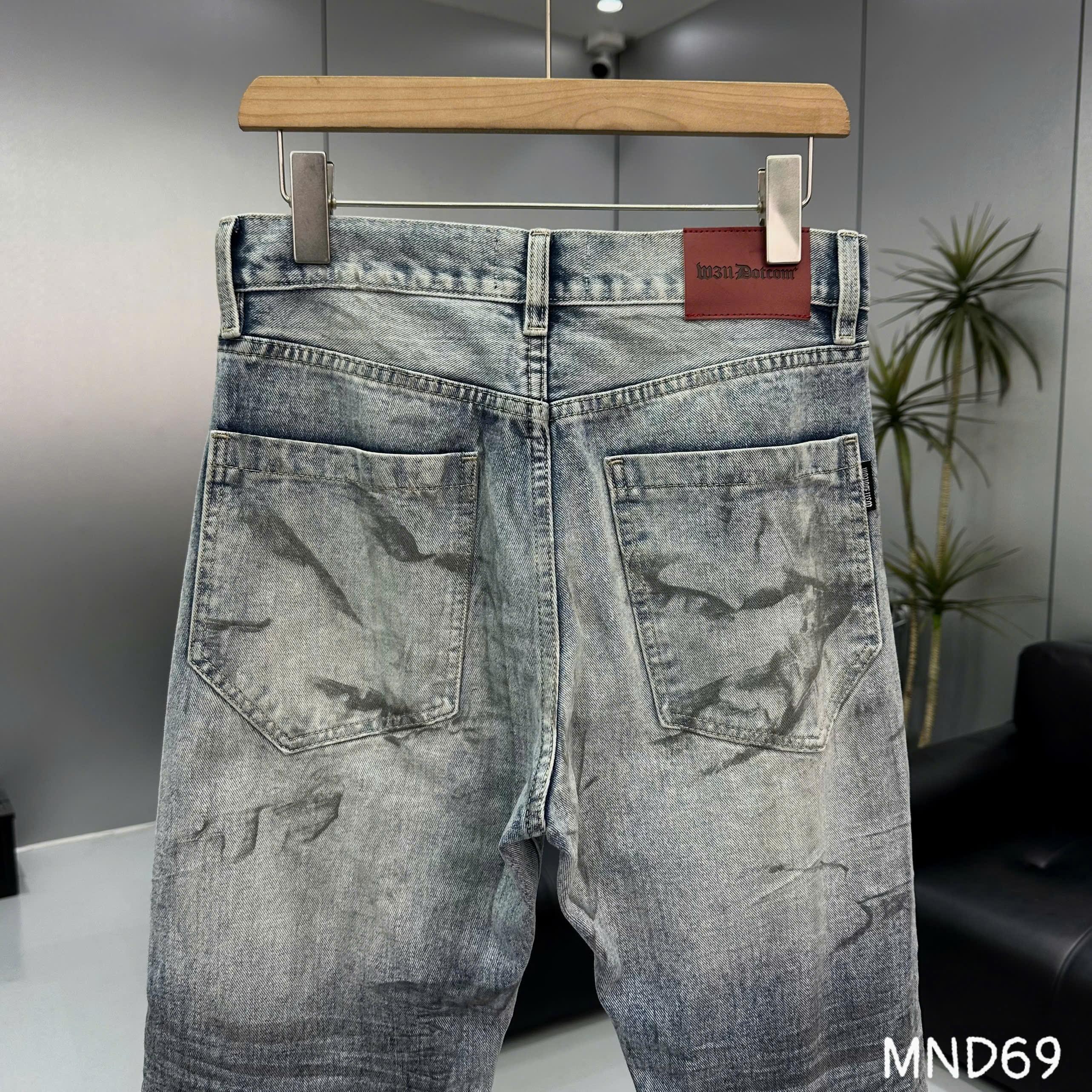 MND69 - Quần jean loe