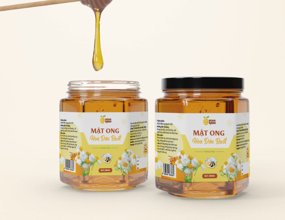 Mật ong 500 ml Khính Nga