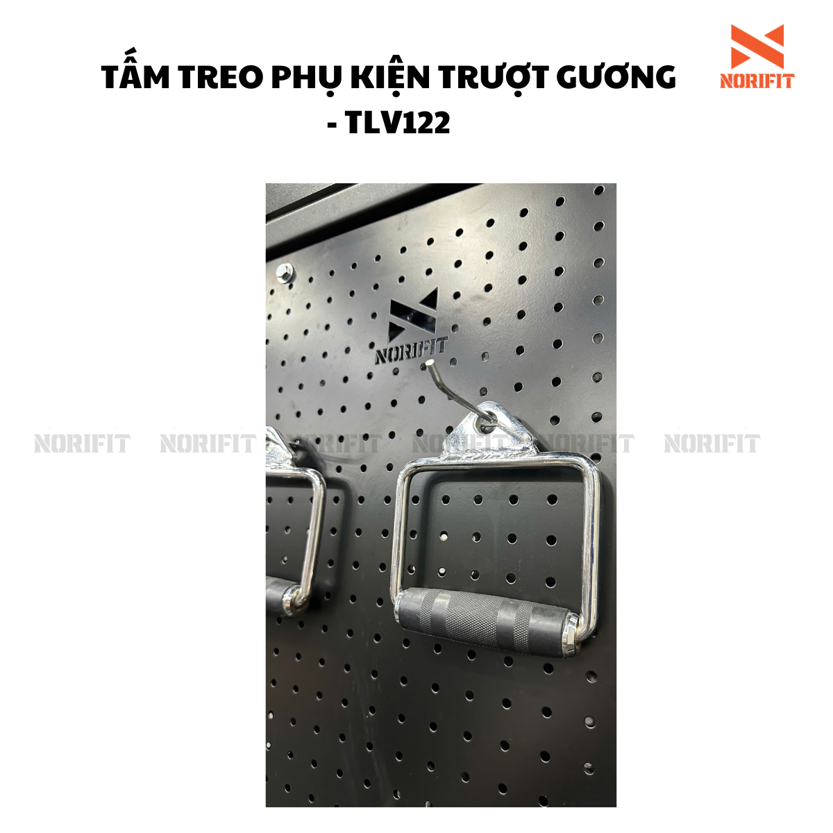 TLV122 - Tấm treo phụ kiện trượt gương