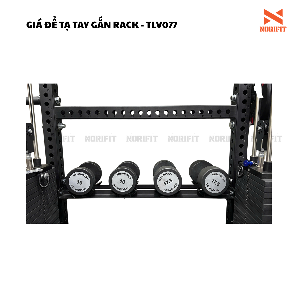 GIÁ ĐỂ TẠ TAY GẮN RACK - TLV077