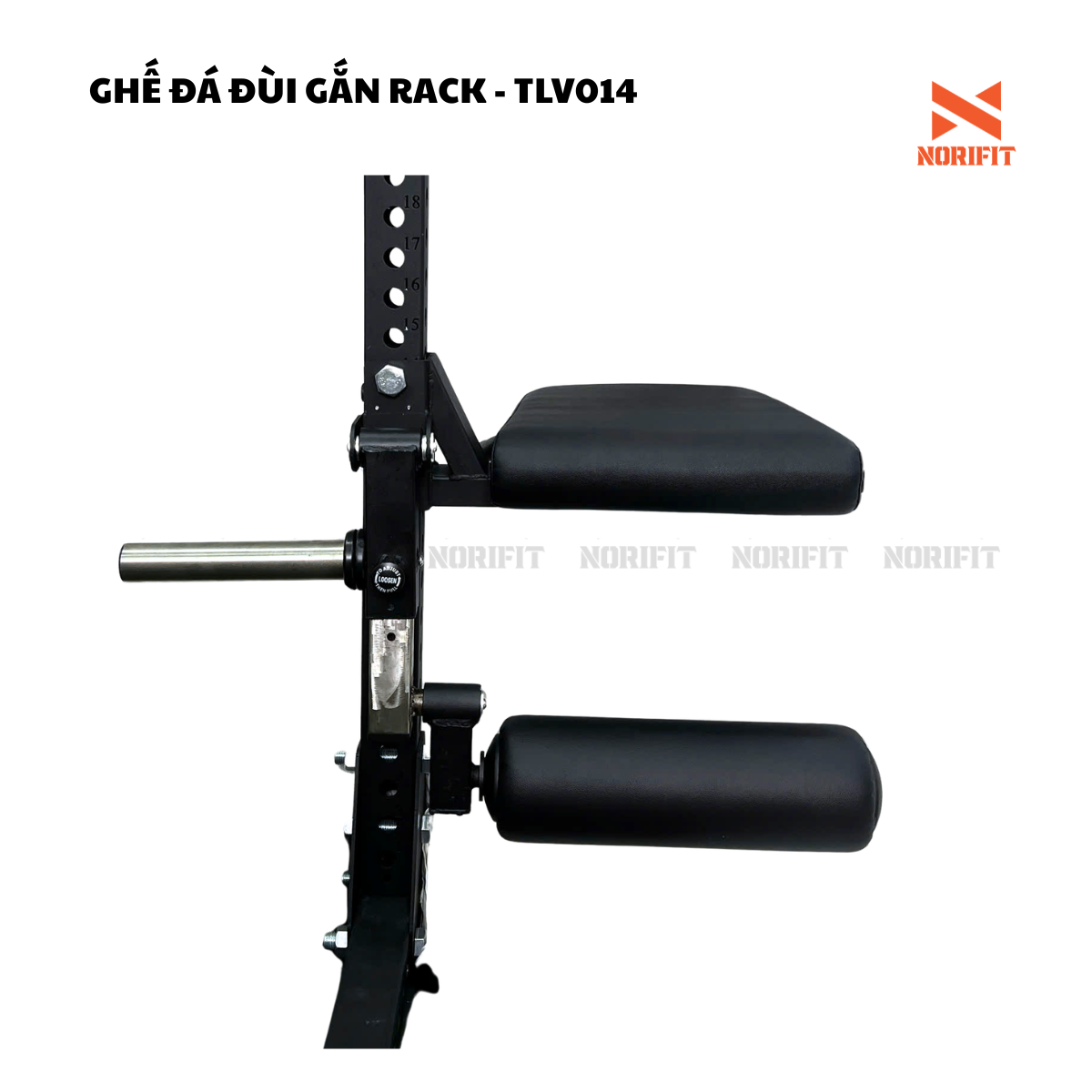 Ghế đá đùi gắn rack