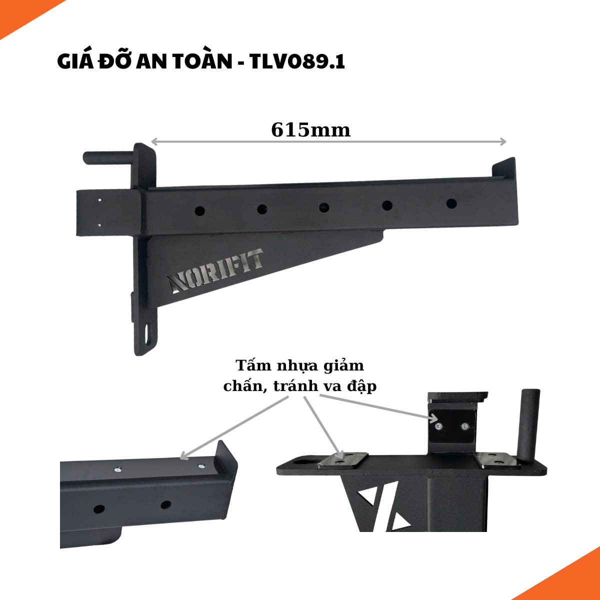 Giá đỡ an toàn - TLV089.1