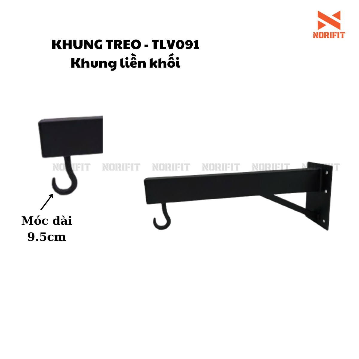 Khung treo bao đấm, treo dây cáp ròng rọc TLV091