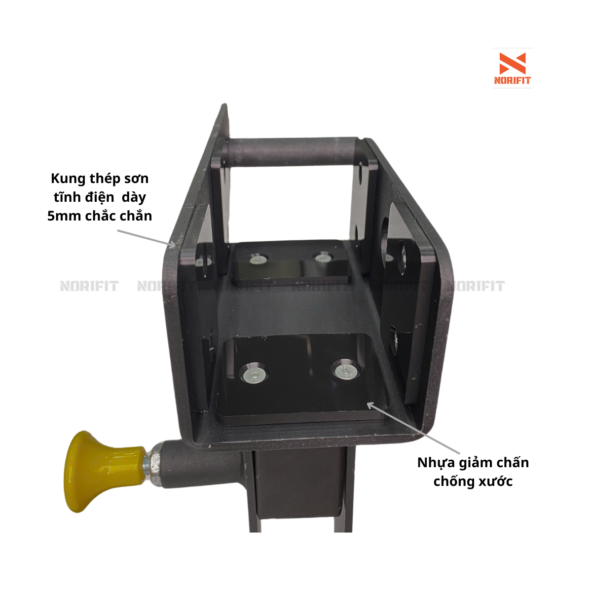 Hãm Đùi, Đệm Đùi Gắn Rack [Norifit] TLV119