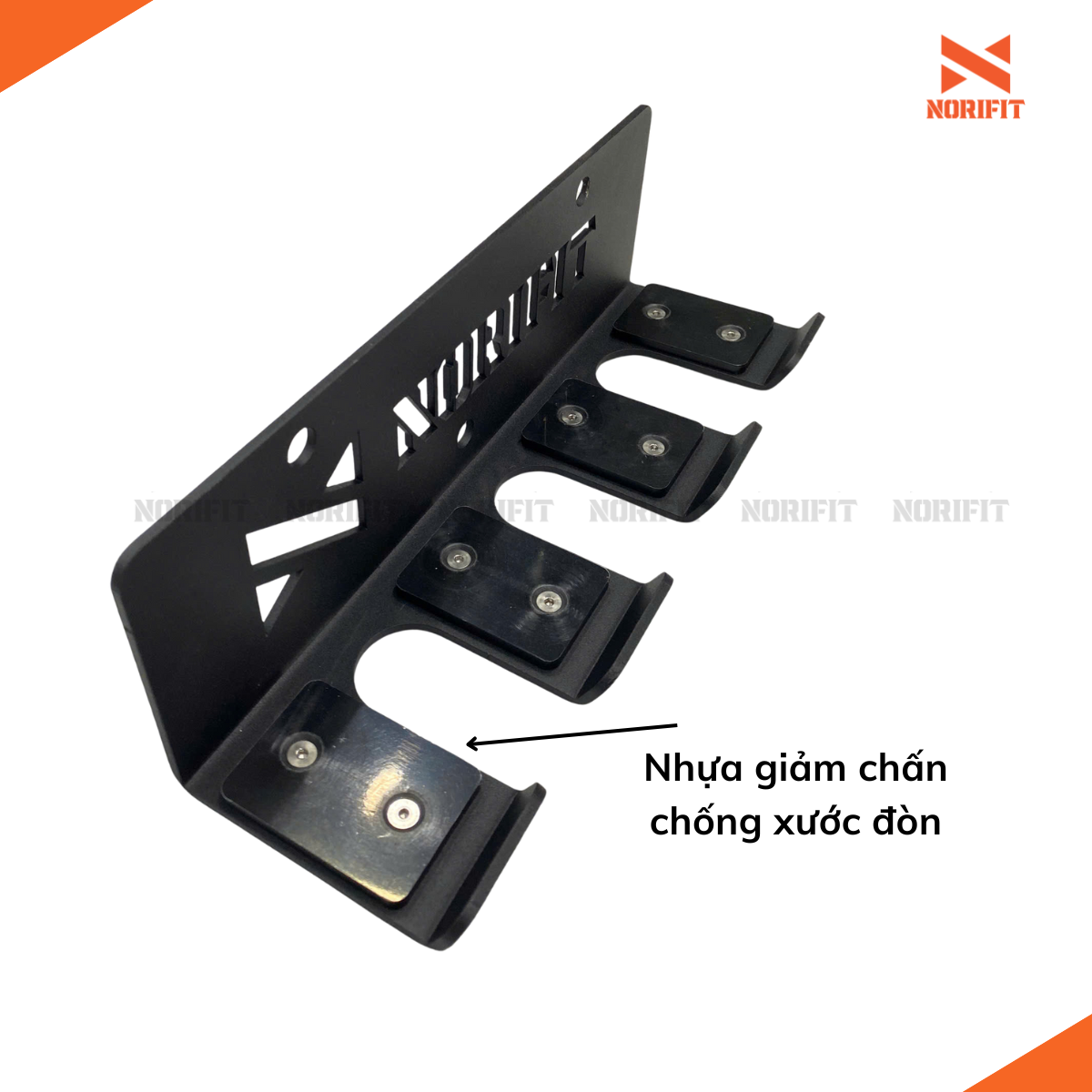 Móc treo thanh đòn ba gắn tường TLV093