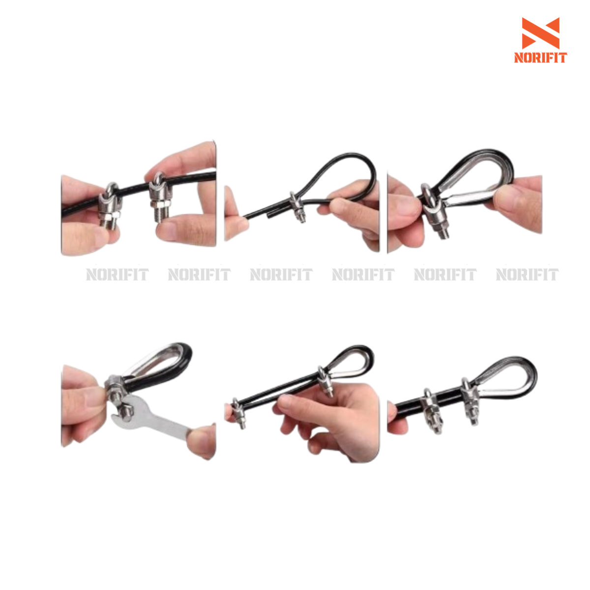 Set dây cáp ròng rọc TLV045