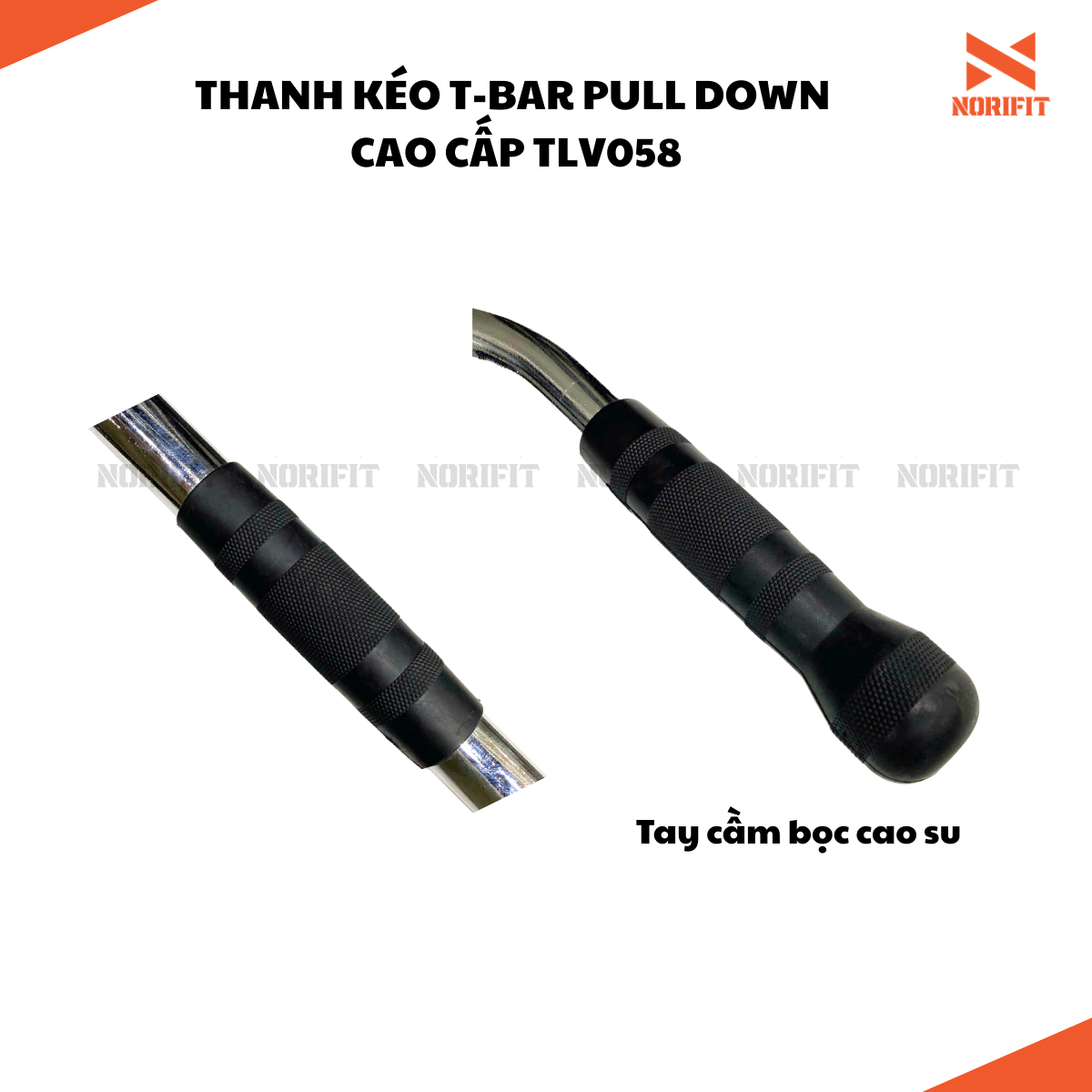 Thanh Kéo T-Bar Pull Down, Thanh Xô Dài Kéo Cáp Tạ
