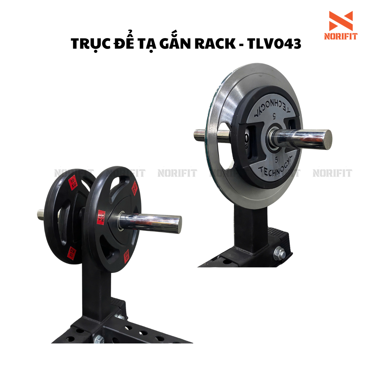 Trục Để Tạ Gắn Rack TLV043
