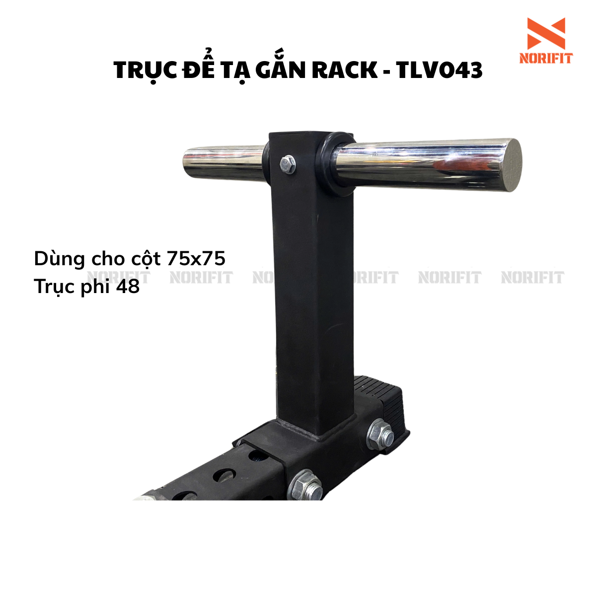 Trục Để Tạ Gắn Rack TLV043