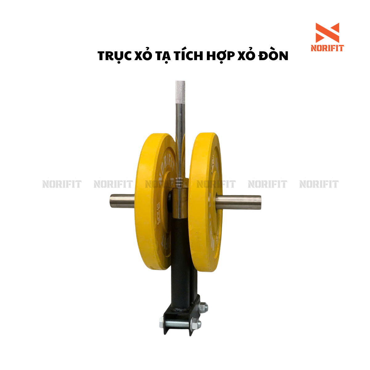 Trục xỏ tạ tích hợp xỏ đòn