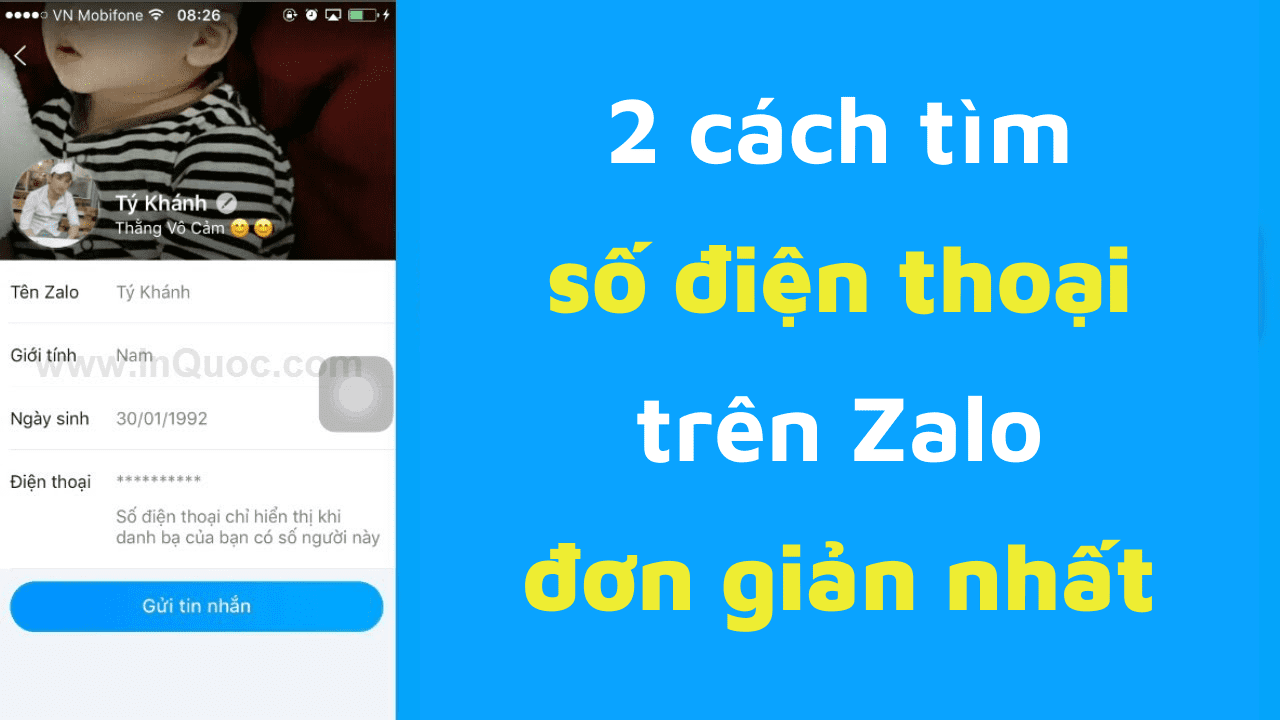 2 cách tìm số điện thoại trên Zalo đơn giản nhất