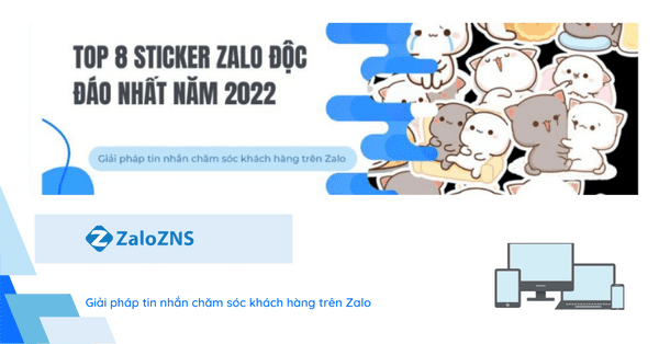 Top 8 sticker Zalo độc đáo nhất năm 2023