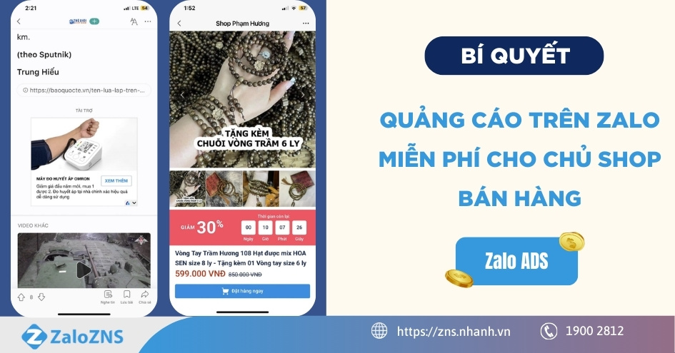 Bí quyết quảng cáo trên Zalo miễn phí cho chủ shop bán hàng