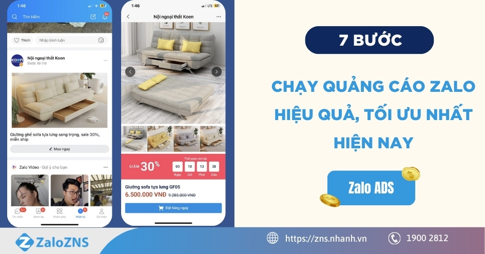 7 bước chạy quảng cáo Zalo hiệu quả, tối ưu nhất hiện nay