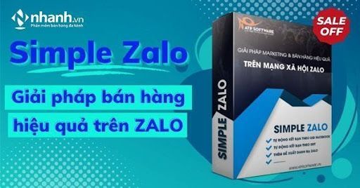 Phần mềm marketing Simple Zalo