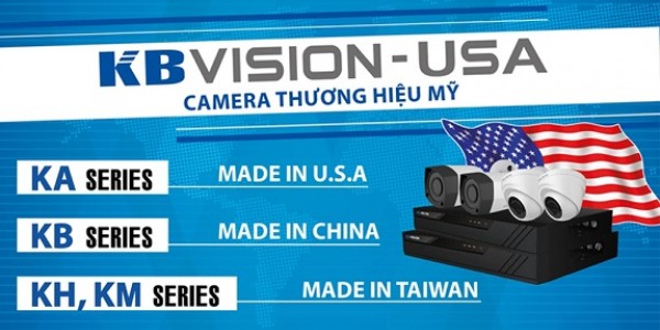 Kbvision thương hiệu Mỹ