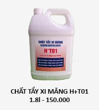 Chất tẩy xi măng H+T01