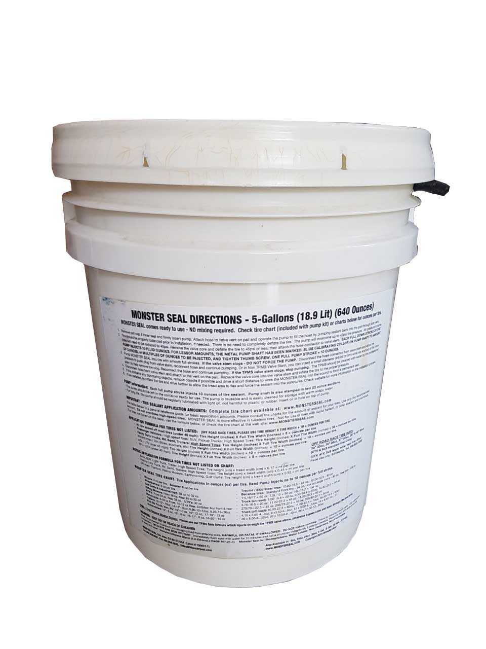 Keo tự vá Monster Seal - 18.9L (5 Gallon)