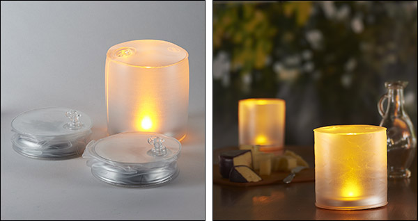 Đèn nến điện tử trang trí sử dụng năng lượng mặt trời - Luci Candle