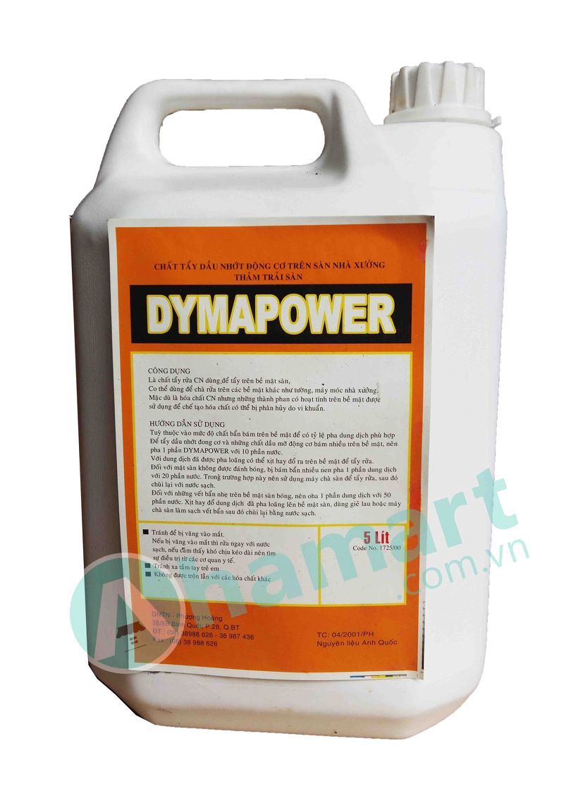 Hóa chất tẩy rửa dầu mỡ Dymachem DYMA POWER 5L