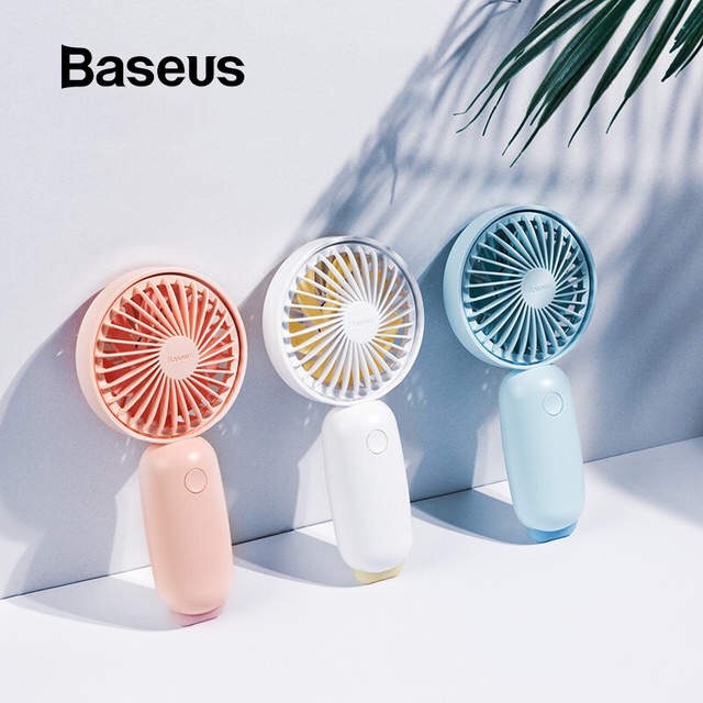 Quạt cầm tay pin sạc có đèn led Baseus Bionic Firefly Mini Fan 890