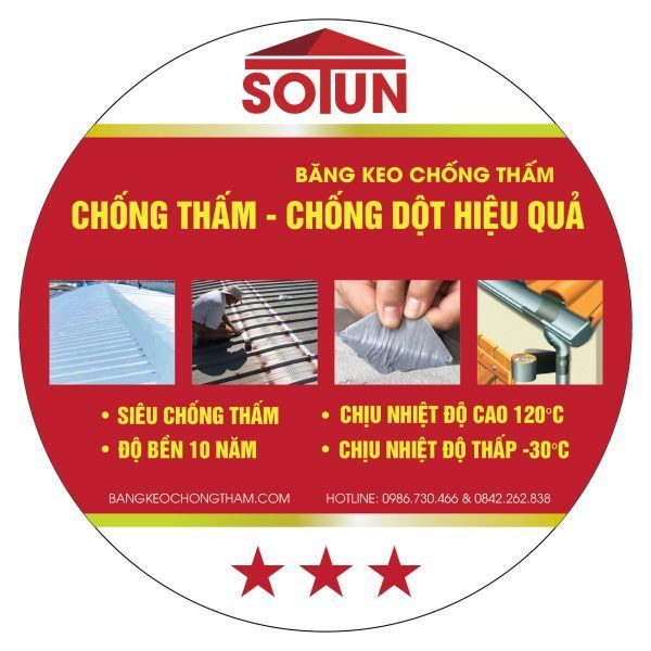 Băng keo chống dột Nhật Bản Sotun