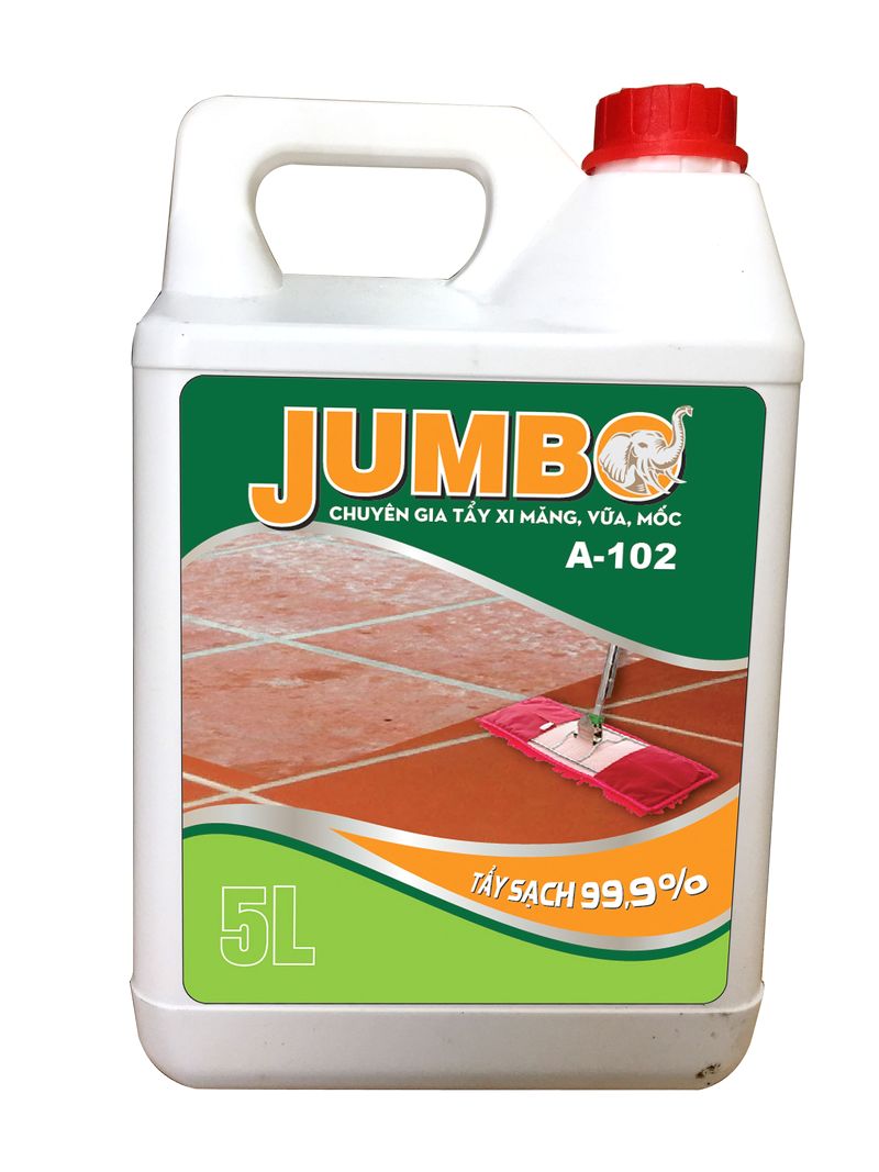 Nước tẩy xi măng Jumbo A-102 5L