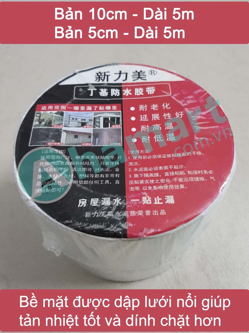 Băng keo chống thấm, chống dột Xinli công nghệ Nhật Bản