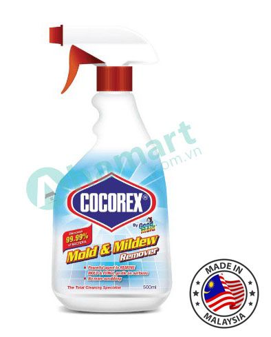 Chai xịt tẩy trắng, diệt nấm mốc Goodmaid GMP Cocorex Mold và Mildew 500ml