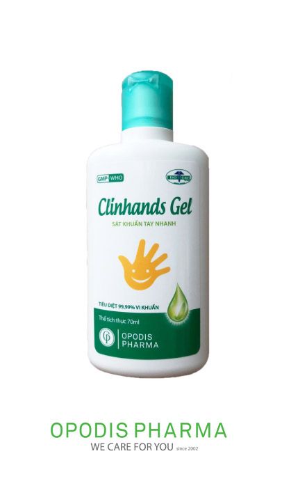 Gel rửa tay sát khuẩn không dùng nước Clinhands Gel