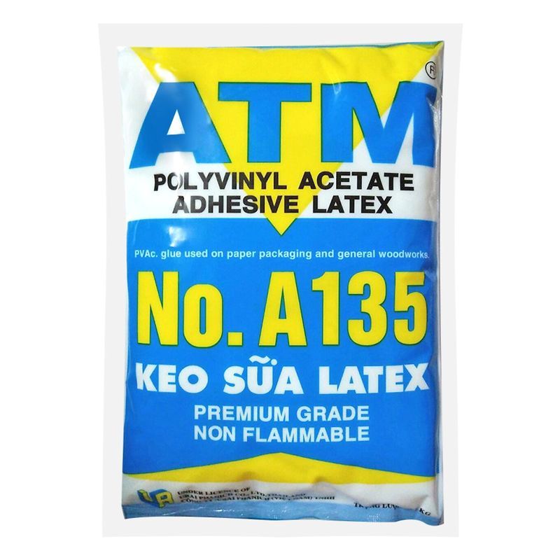 Keo sữa Latex ATM A135 không gây cháy bịch 1kg