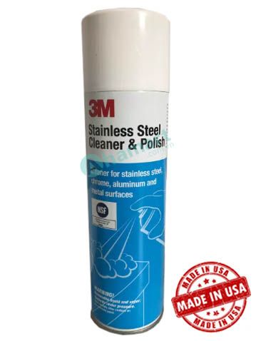 Bình xịt làm sạch và đánh bóng Inox, Chrome, nhôm 3M Stainless Steel Cleaner & Polish 126080-14002