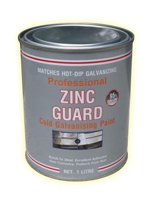 Sơn mạ kẽm lạnh Emonra Zinc Guard ZG400 màu bạc sáng