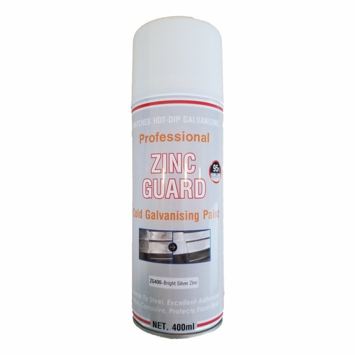 Sơn mạ kẽm lạnh Emonra Zinc Guard ZG400 màu bạc sáng